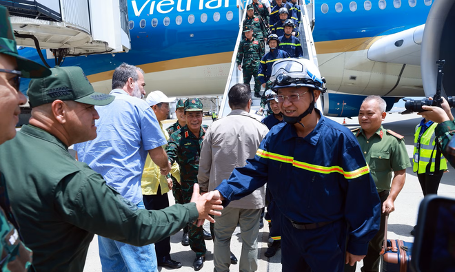 Đoàn cứu nạn Việt Nam đã có mặt tại Venezuela- Ảnh 3.