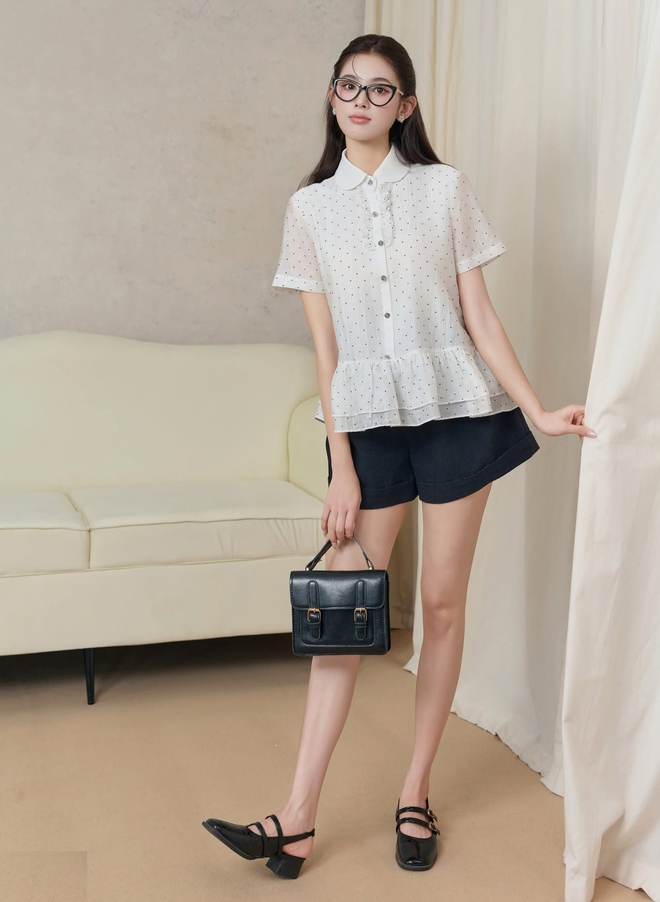 Trẻ ra đến chục tuổi khi n&agrave;ng diện &aacute;o, v&aacute;y babydoll xuống phố- Ảnh 8.