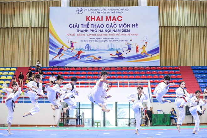 Hơn 8.000 VĐV tranh t&agrave;i tại giải thể thao c&aacute;c m&ocirc;n h&egrave; H&agrave; Nội 2026- Ảnh 10.