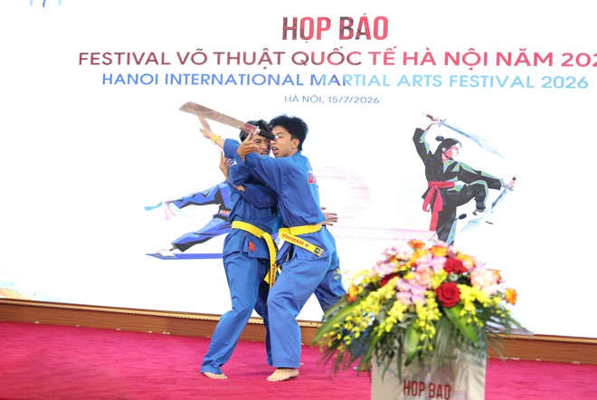 Festival võ thuật quốc tế Hà Nội 2026: Hào khí Thăng Long – Tinh hoa võ Việt- Ảnh 7.