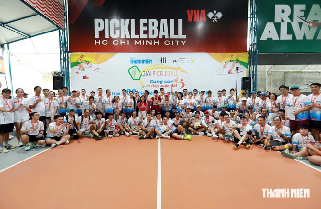 Báo Thanh Niên tổ chức mùa 5 giải pickleball Cùng con đi tiếp cuộc đời - Ảnh 10.