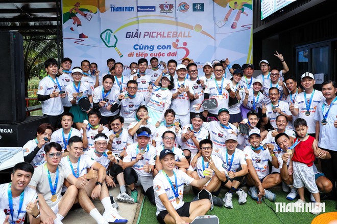 Báo Thanh Niên tổ chức mùa 5 giải pickleball Cùng con đi tiếp cuộc đời - Ảnh 8.