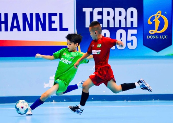 'Cơn mưa' bàn thắng xuất hiện ngày khai màn VCK U.11 toàn quốc 2026- Ảnh 6.