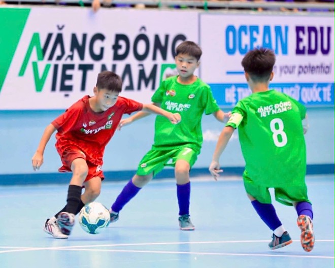 'Cơn mưa' bàn thắng xuất hiện ngày khai màn VCK U.11 toàn quốc 2026- Ảnh 7.