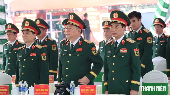 Đại tướng Phan Văn Giang dự lễ tìm kiếm, quy tập hài cốt liệt sĩ tại xã Minh Đức- Ảnh 1.