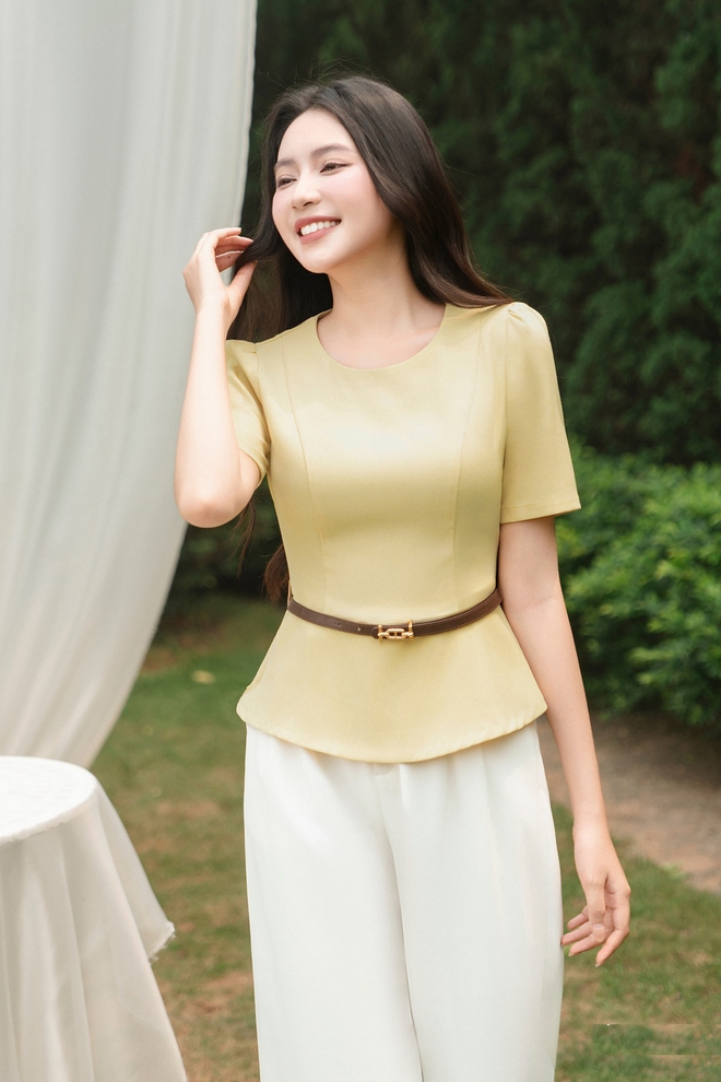 Sơ mi chiết eo, chiếc 'ch&igrave;a kh&oacute;a' cho vẻ ngo&agrave;i thon gọn - Ảnh 6.