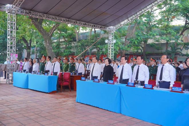 Toàn cảnh lễ triển khai tìm kiếm hài cốt liệt sĩ tại công viên Lê Thị Riêng- Ảnh 6.