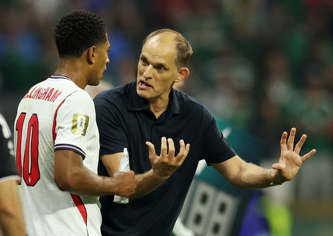 Tranh cãi máy quay làm lộ chiến thuật của HLV Tuchel, khiến Anh vất vả thắng Mexico?- Ảnh 1.