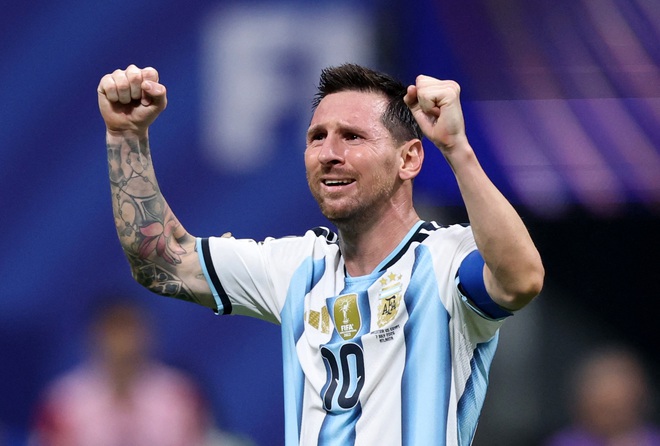 Messi hạnh phúc vô bờ khi Argentina vào tứ kết bằng cách không thể kịch tính hơn: 'Thật nhẹ nhõm'- Ảnh 2.