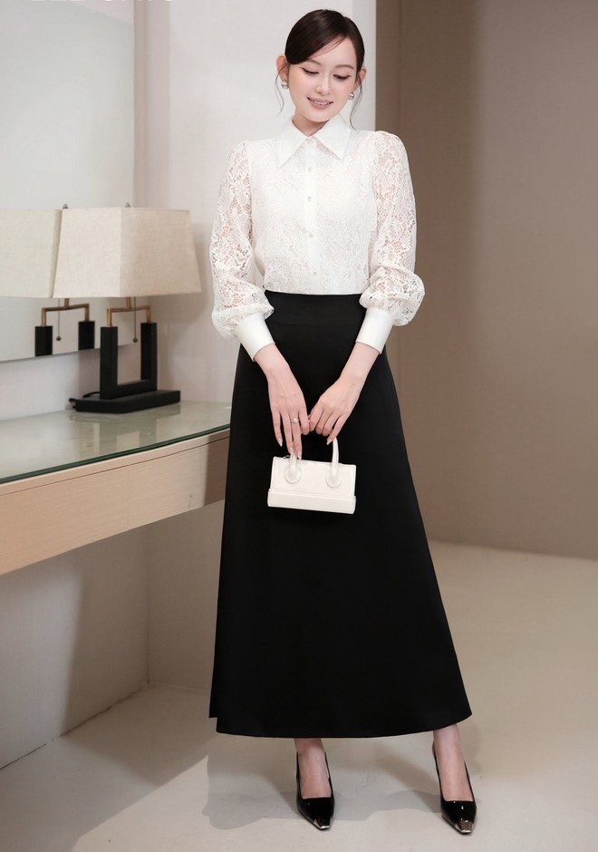 Ch&acirc;n v&aacute;y midi, maxi: điểm nhấn thanh lịch cho tủ đồ m&ugrave;a mới- Ảnh 9.
