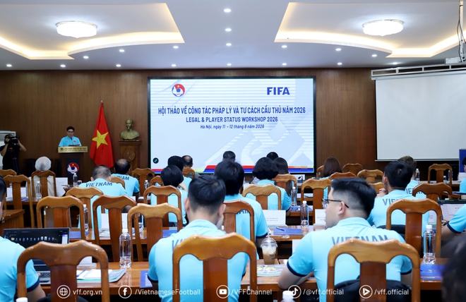 VFF tổ chức Hội thảo pháp lý, CLB Việt Nam cập nhật quy định mới từ FIFA- Ảnh 1.
