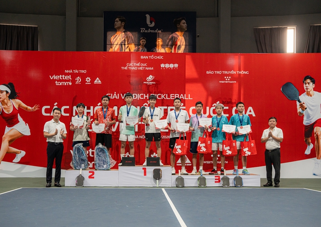 C&uacute;p Viettel Tammi 2026 th&agrave;nh c&ocirc;ng, pickleball Việt Nam th&ecirc;m nhiều t&agrave;i năng triển vọng- Ảnh 7.