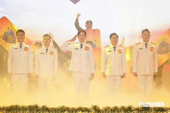 Bộ Tư lệnh CSCĐ đưa nghị quyết của Đảng vào thực tiễn - Ảnh 4.
