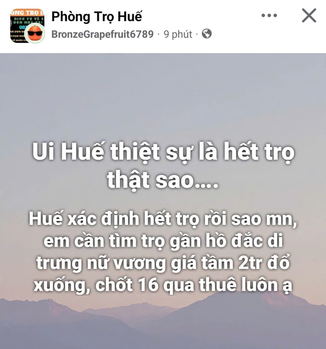 T&acirc;n sinh vi&ecirc;n chật vật t&igrave;m trọ ở Huế: 'Đi cả ng&agrave;y vẫn nhận c&aacute;i lắc đầu' - Ảnh 1.