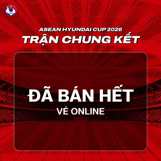 Vé chung kết lượt về đội tuyển Việt Nam đấu Thái Lan tại Mỹ Đình cháy hàng- Ảnh 1.