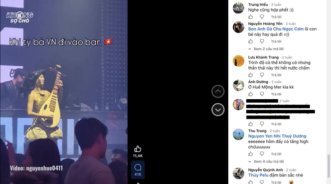 Đem tỳ bà 'quẩy' ở bar, cô gái trẻ nhận phản ứng bất ngờ từ khán giả- Ảnh 5.