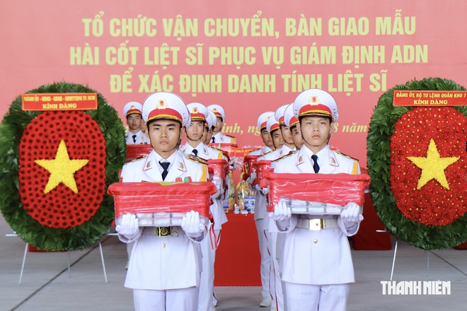 Chuyến bay đặc biệt chở hơn 7.000 mẫu hài cốt liệt sĩ giám định ADN - Ảnh 5.