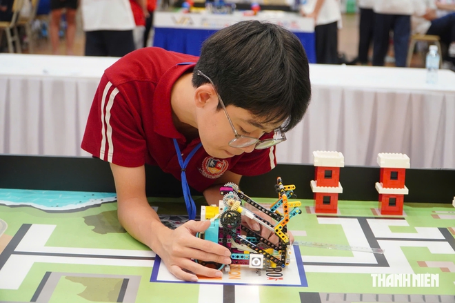 'Đại chiến' robot tại Gia Lai, giành vé thi đấu quốc tế - Ảnh 7.