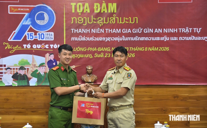 Thanh niên Việt – Lào chia sẻ cách hiệu quả trong giữ gìn an ninh, trật tự - Ảnh 9.