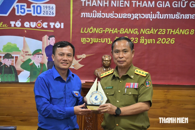 Thanh niên Việt – Lào chia sẻ cách hiệu quả trong giữ gìn an ninh, trật tự - Ảnh 10.