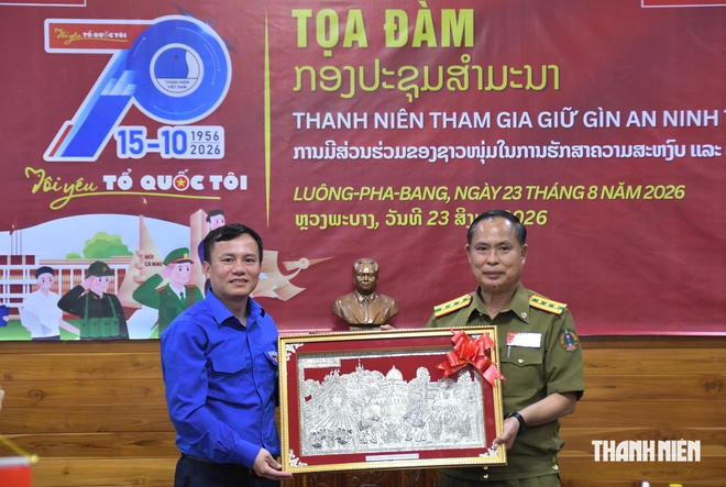 Thanh niên Việt – Lào chia sẻ cách hiệu quả trong giữ gìn an ninh, trật tự - Ảnh 7.