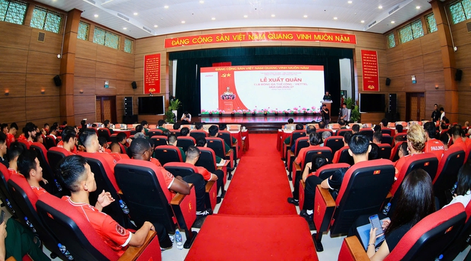 Thể Công Viettel ra mắt 11 tân binh, nhận 5 nhiệm vụ đặc biệt mùa mới: HLV Popov nói gì?- Ảnh 8.