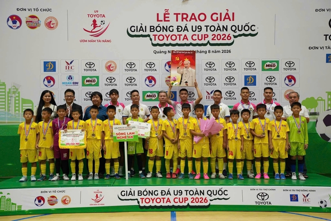 Bất ngờ đánh bại SLNA, U.9 Sơn La vô địch toàn quốc- Ảnh 6.