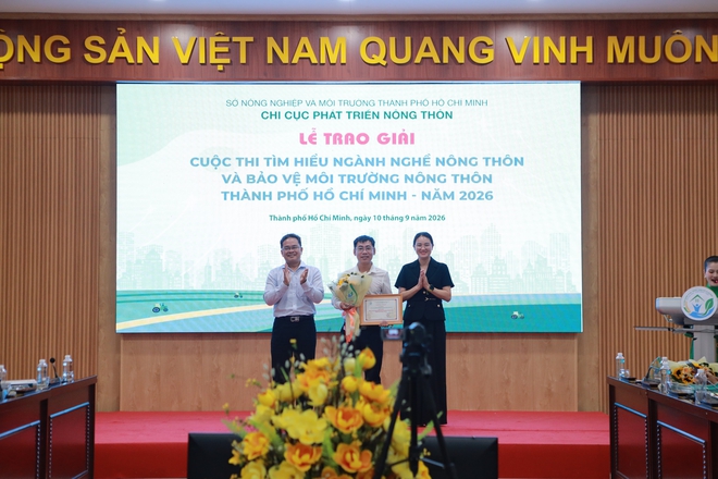 Những c&acirc;u chuyện xanh đoạt giải Nhất cuộc thi về ng&agrave;nh nghề n&ocirc;ng th&ocirc;n TP.HCM - Ảnh 2.