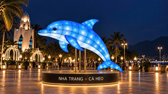 D&agrave;n mascot khổng lồ cao tr&ecirc;n 4 m trong đ&ecirc;m hội Trung thu tại Nha Trang - Ảnh 3.