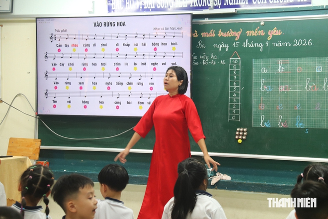 Mục sở thị bữa trưa 30.000 đồng của học sinh trường tiểu học Phú Thủy 1 - Ảnh 5.