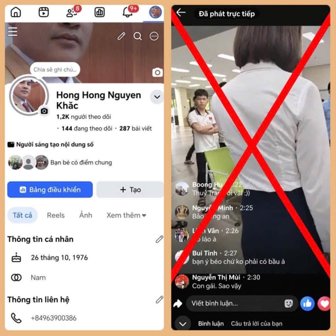 Con gái bịa chuyện, cha đến bệnh viện livestream quấy rối nên bị bắt - Ảnh 1.