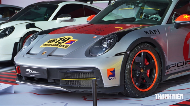 Từ 911 Dakar đến GT3 RS, dàn Porsche hàng hiếm hội ngộ tại TP.HCM - Ảnh 4.