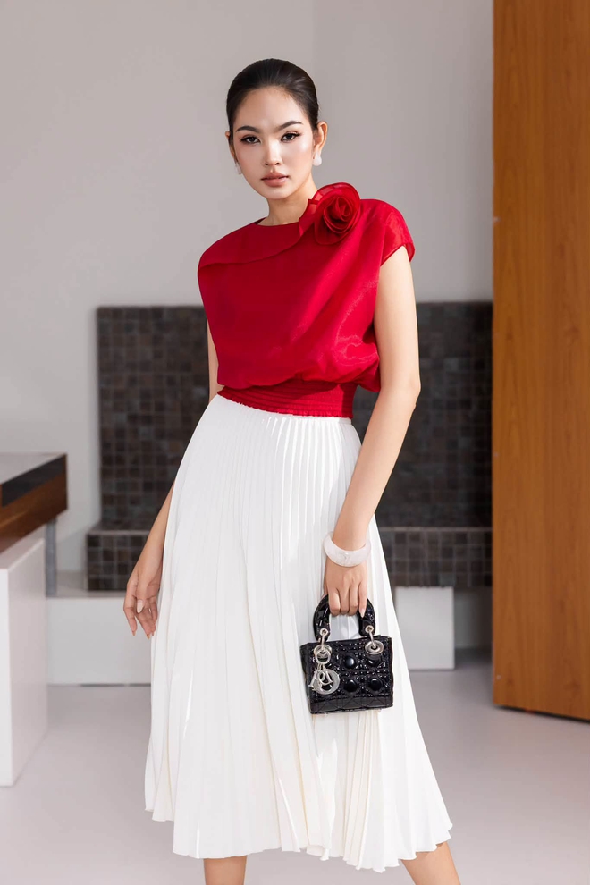 Khơi dậy nét sang trọng đầy quyền lực với sự kết hợp giữa sắc đỏ và đen - Ảnh 8.