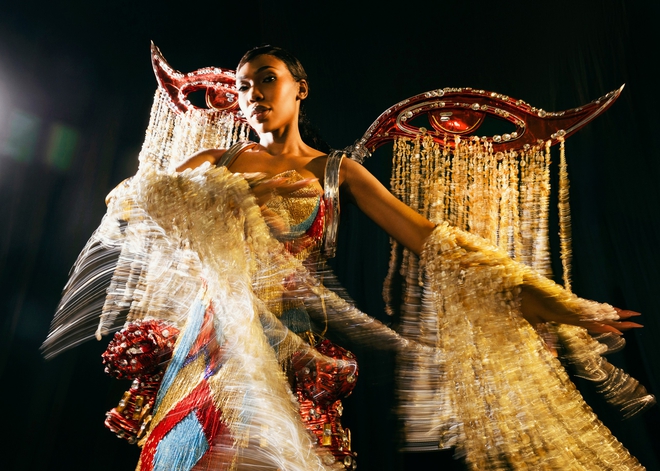 Bảo Ngọc cùng thí sinh Hoa hậu Thế giới bùng nổ trong đêm 'Dances of the World' - Ảnh 9.