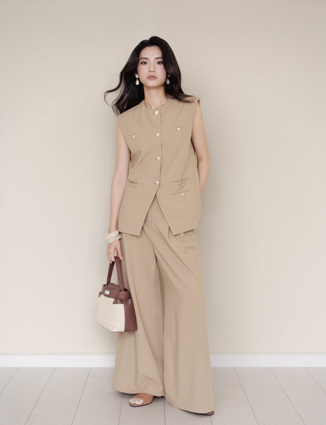 Màu kem, beige và nâu, bộ ba khuynh đảo tủ đồ thu đông 2026 - Ảnh 6.