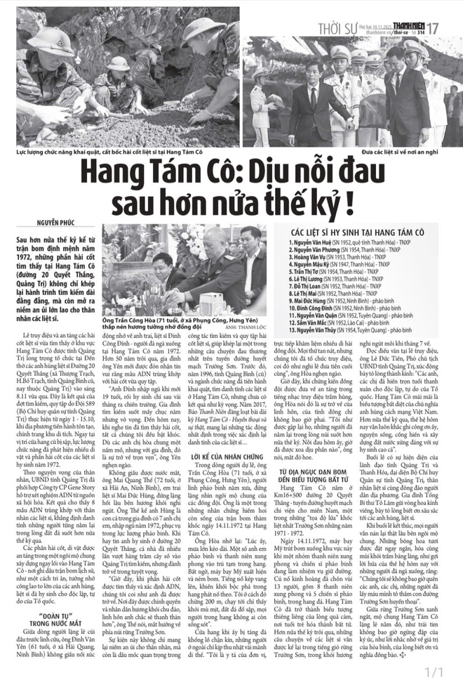 B&aacute;o Thanh Ni&ecirc;n đoạt giải C Giải b&aacute;o ch&iacute; tỉnh Quảng Trị- Ảnh 2.