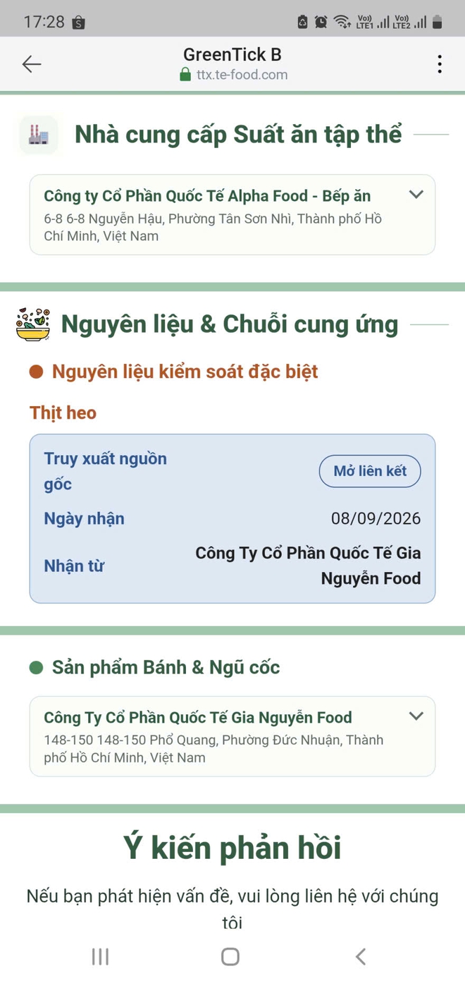 TP.HCM: Quét mã QR hiện ra hình bữa ăn bán trú, công ty, nguồn gốc thực phẩm - Ảnh 8.