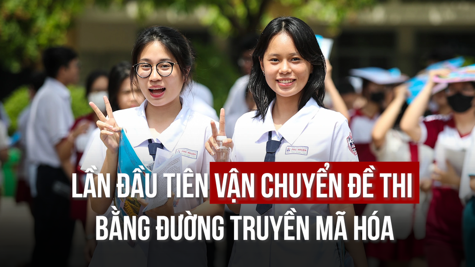 Thi tốt nghiệp THPT 2025: Lần đầu tiên vận chuyển đề thi bằng đường truyền mã hóa và bảo mật- Ảnh 1.