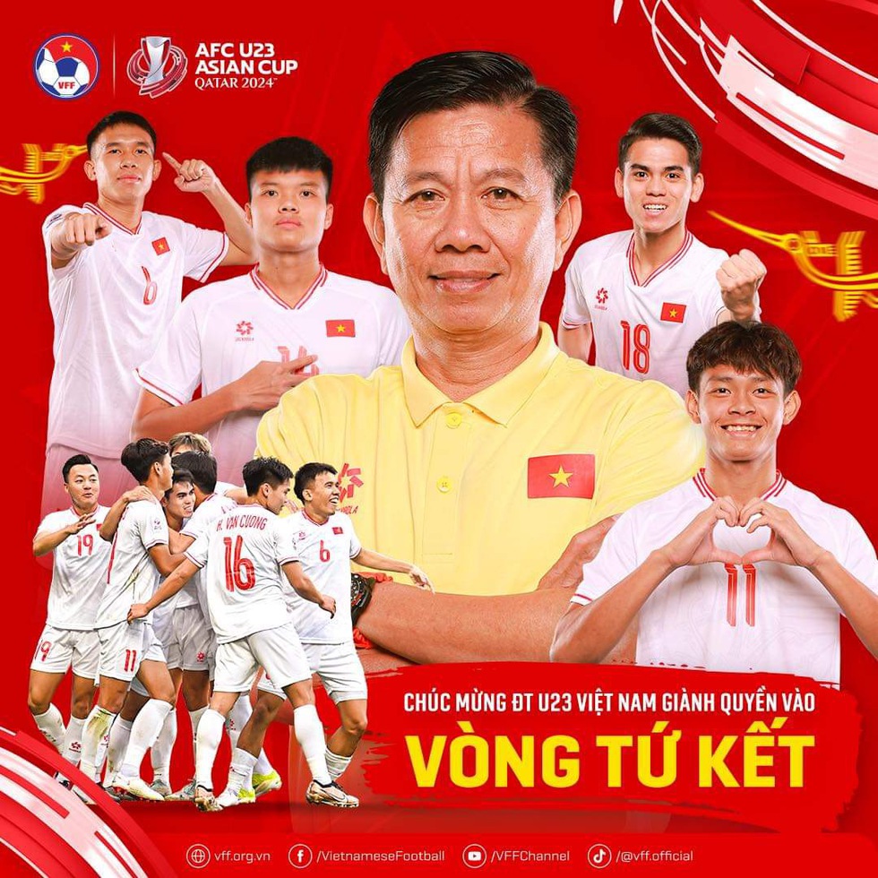 HLV Hoàng Anh Tuấn: 'Còn từ nào chính xác hơn từ hài lòng, U.23 Việt Nam quyết đấu Uzbekistan’- Ảnh 1.