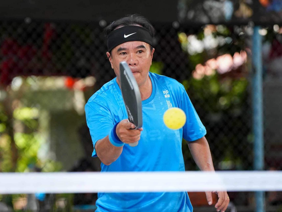 Anh em nhà họ Lý đánh giải pickleball châu Á lần đầu tổ chức tại TP.HCM- Ảnh 9.