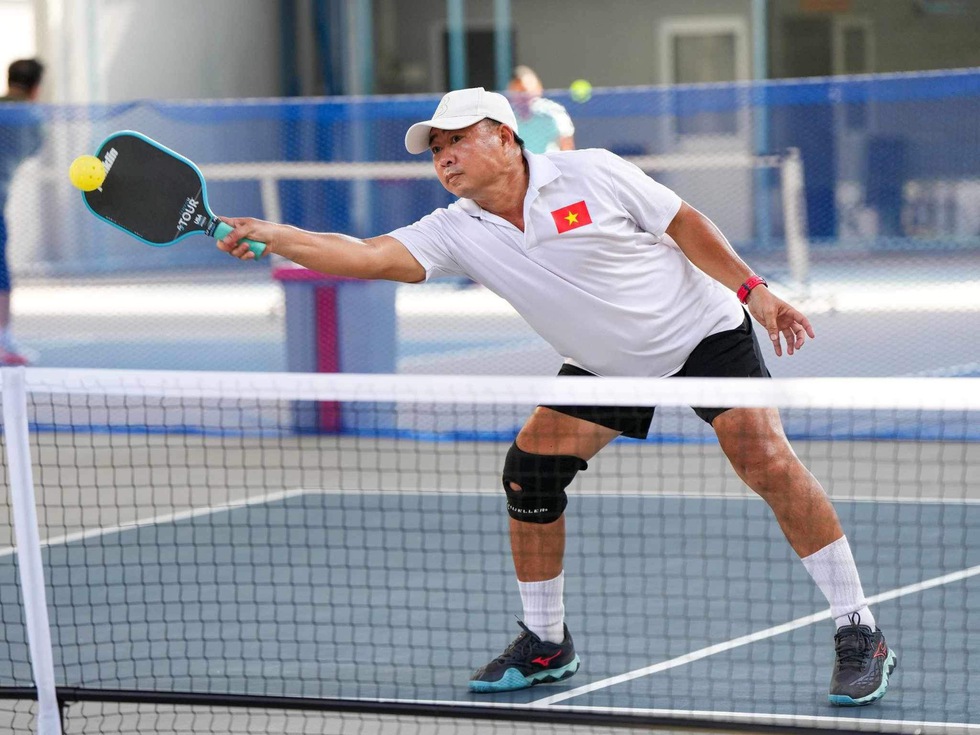 Anh em nhà họ Lý đánh giải pickleball châu Á lần đầu tổ chức tại TP.HCM- Ảnh 8.