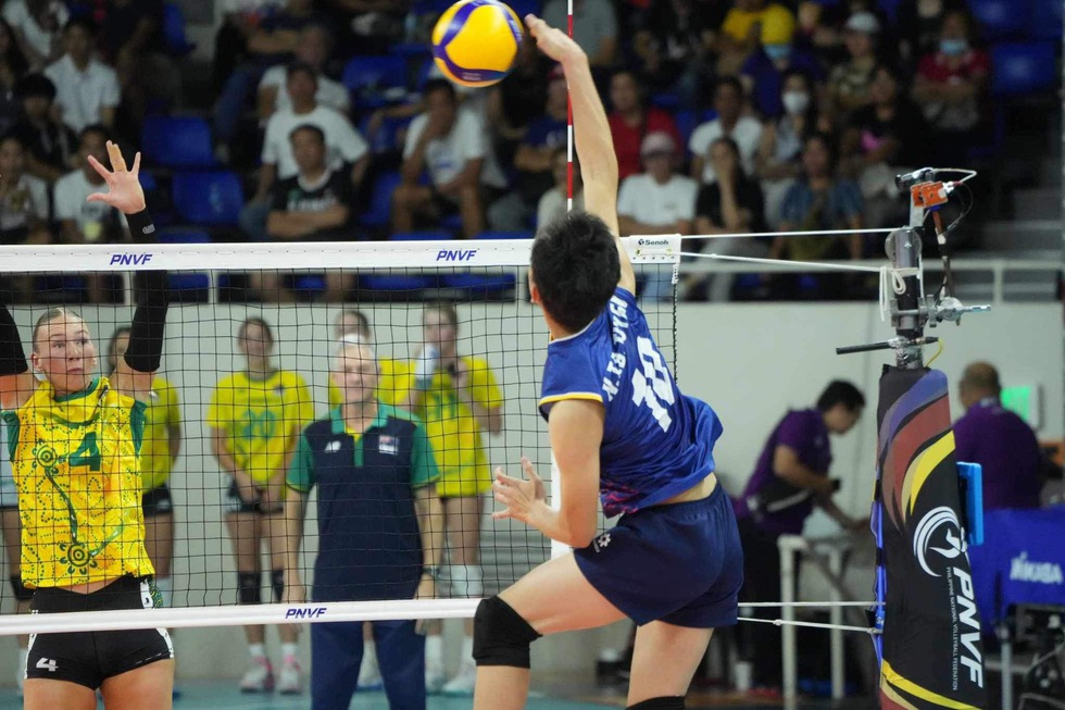 Bích Tuyền chói sáng đưa đội tuyển Việt Nam vào chung kết bóng chuyền nữ châu Á, gặp Kazakhstan- Ảnh 6.