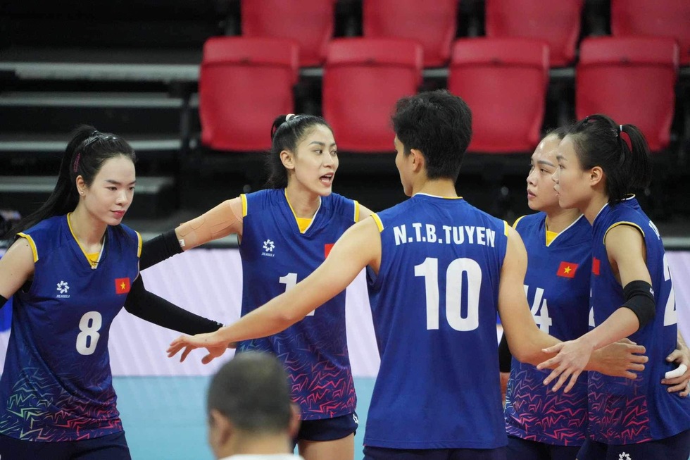 Bích Tuyền chói sáng đưa đội tuyển Việt Nam vào chung kết bóng chuyền nữ châu Á, gặp Kazakhstan- Ảnh 3.