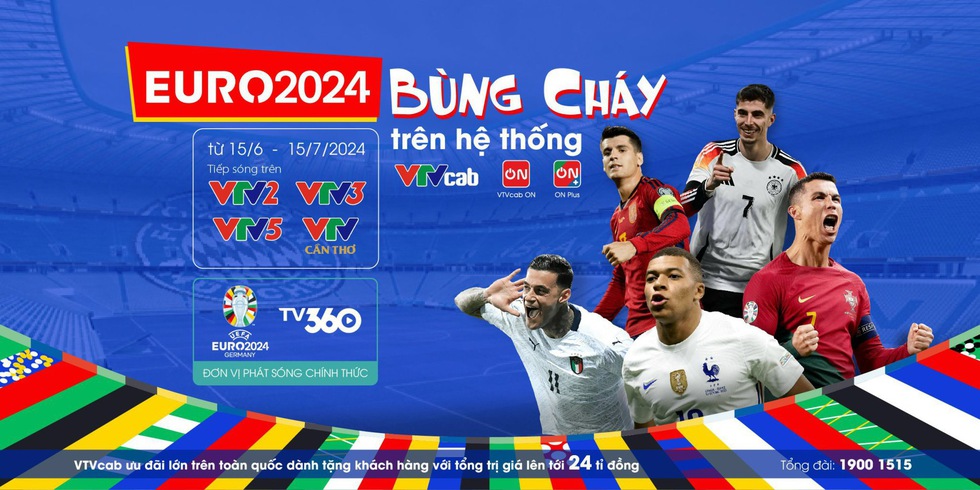 EURO 2024 'bùng cháy' với nhiều đội hùng mạnh, VTVcab đã sẵn sàng!- Ảnh 2.