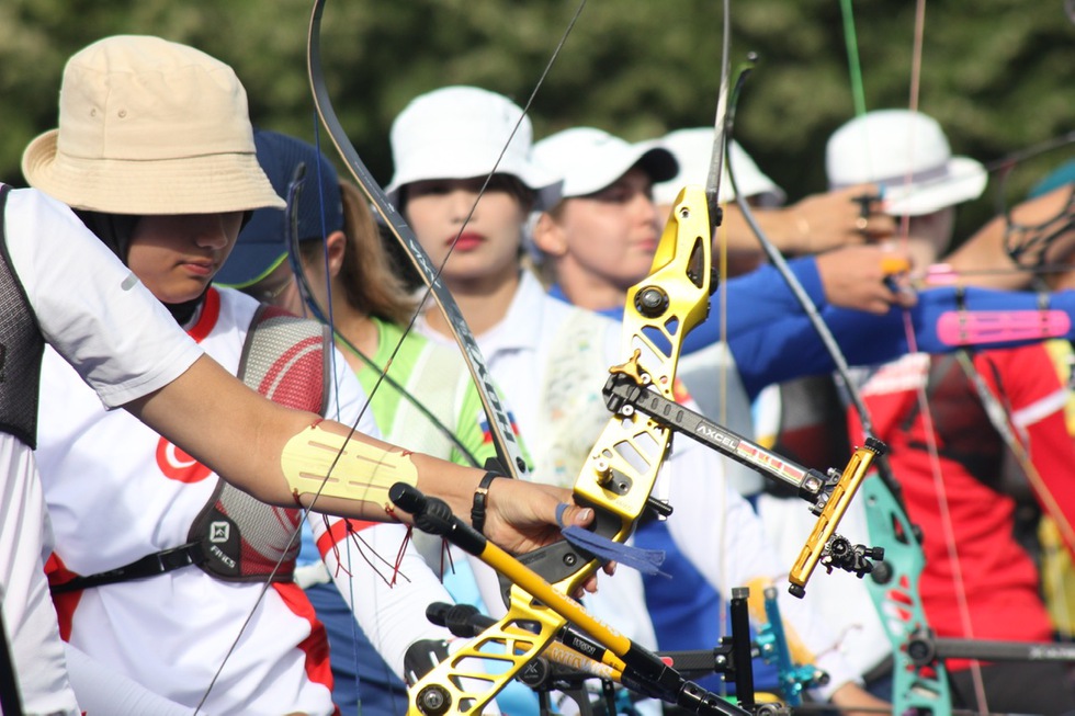 Bắn cung xuất trận: Đỗ Ánh Nguyệt đang thi đấu tại Olympic 2024- Ảnh 4.