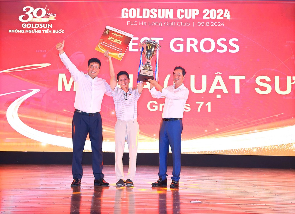 Golfer Vũ Thái Hà vô địch giải Goldsun Cup 2024 
- Ảnh 1.