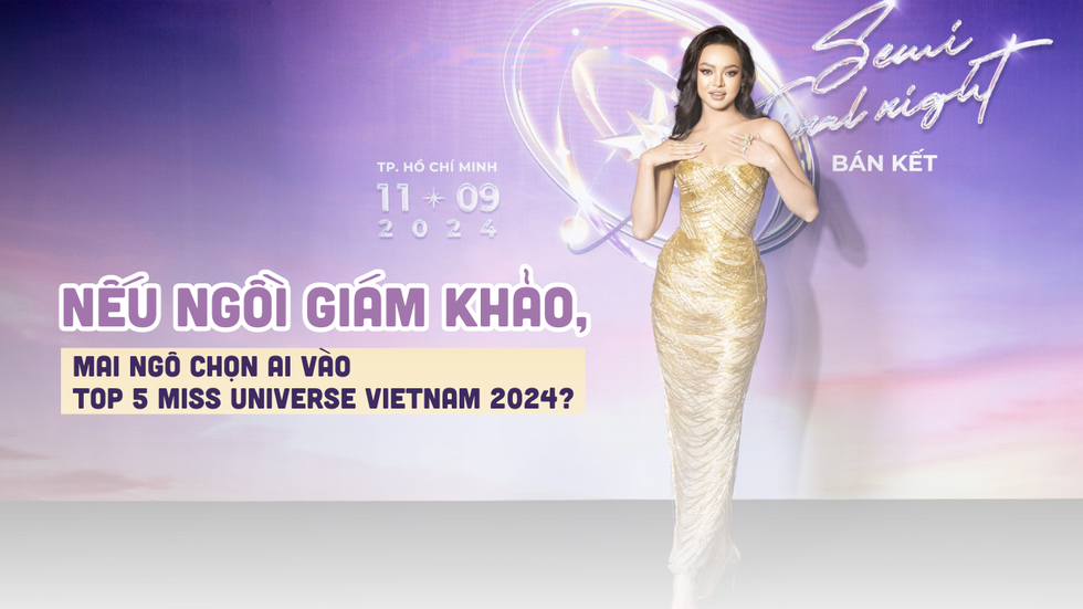 Nếu ngồi giám khảo, Mai Ngô chọn ai vào Top 5 Miss Universe Vietnam 2024?- Ảnh 1.