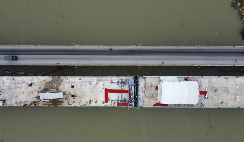 Hợp long cầu Lạc Quần thuộc dự &aacute;n gần 6.000 tỉ ở Nam Định- Ảnh 2.