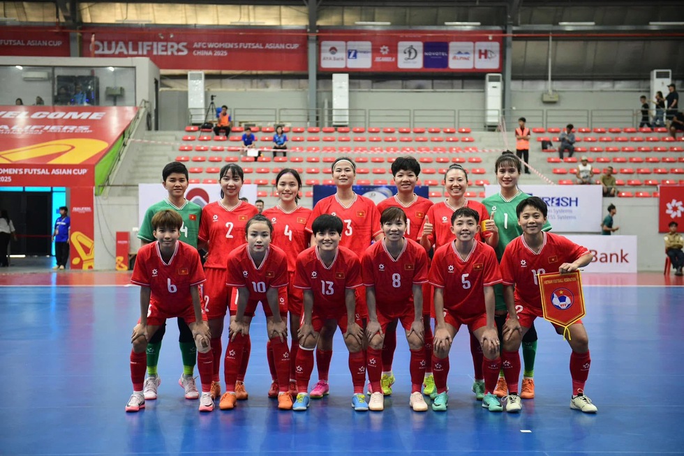 Thi đấu kiên cường, đội tuyển futsal nữ Việt Nam thẳng tiến vào VCK châu Á- Ảnh 3.