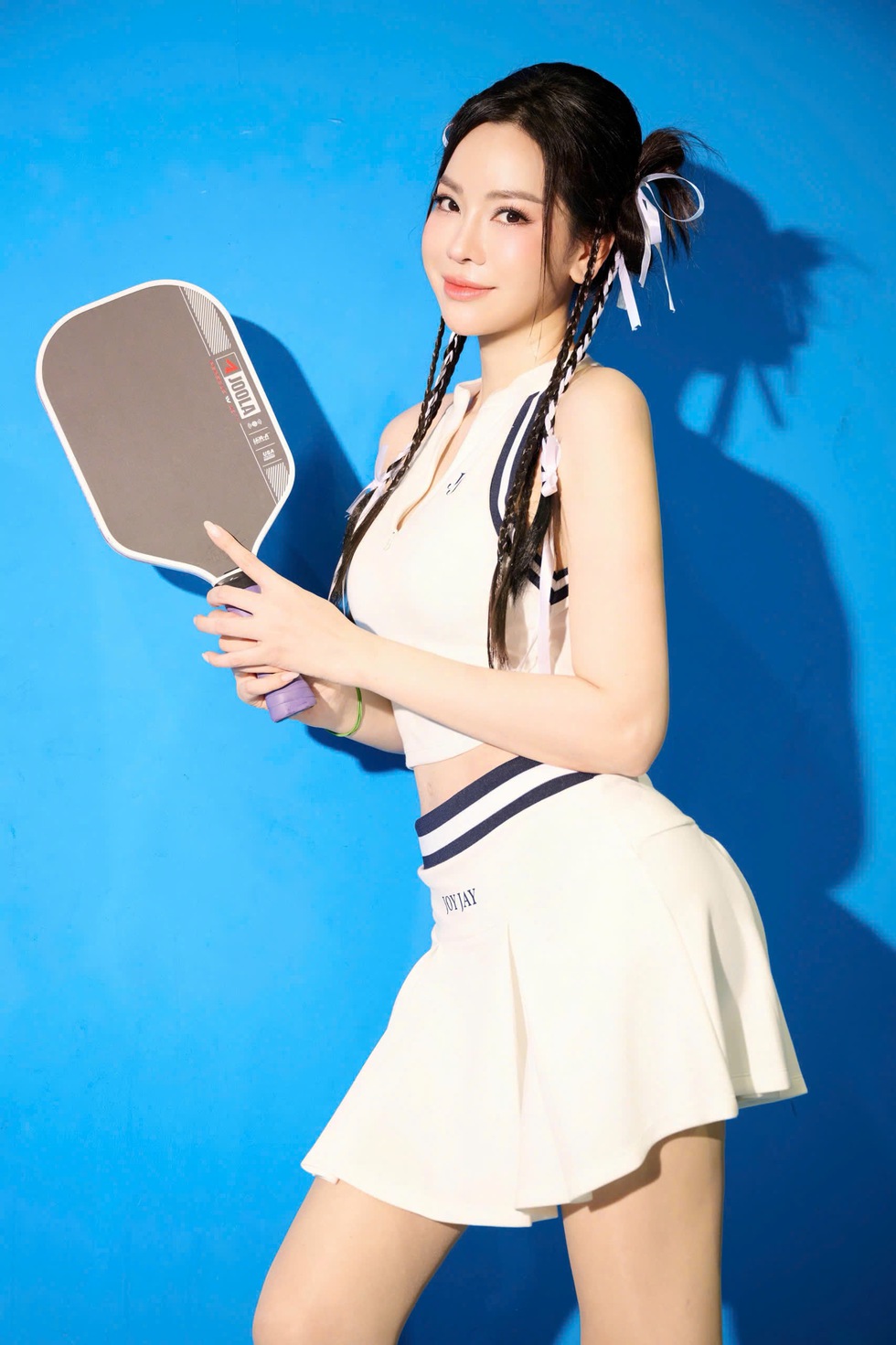 Đ&agrave;o Lan Phương g&acirc;y tranh c&atilde;i vụ trang phục tham gia giải pickleball - Ảnh 2.